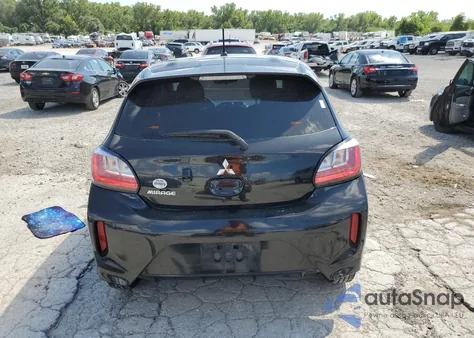 2021 Mitsubishi Mirage Es из США, поврежденный, VIN ML32AUHJ6MH011427